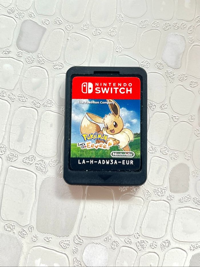 Jeu switch pokemon evoli