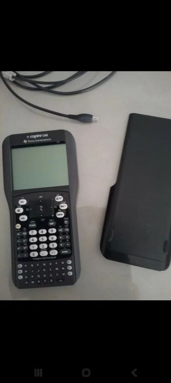 Calculatrice scientifique Texas instrument TI-Nspire CAS.