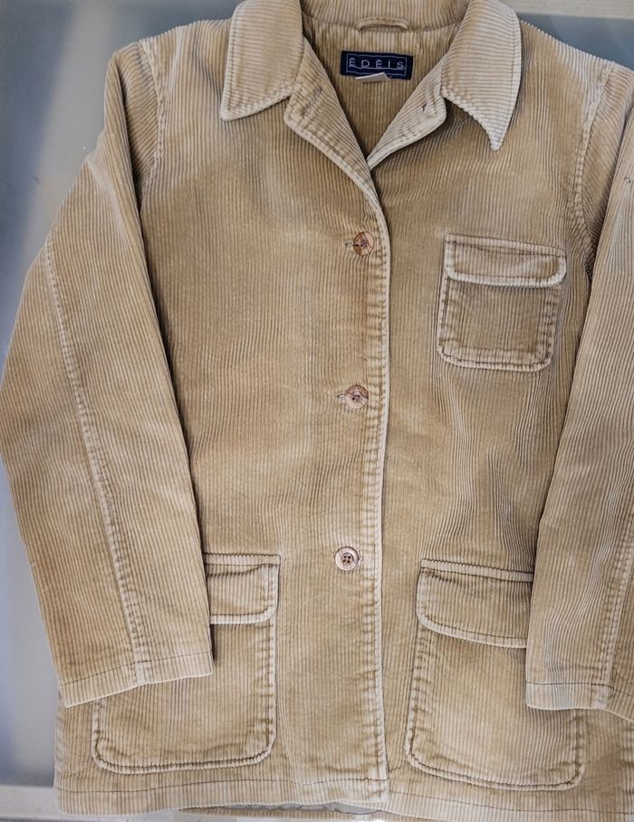 Veste en velours côtelé Edeis Taille 38 - photo numéro 4