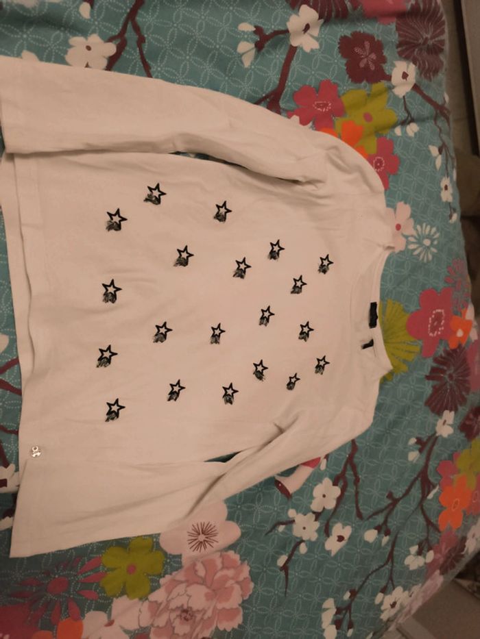 Tee shirt manches longues ikks 8 ans