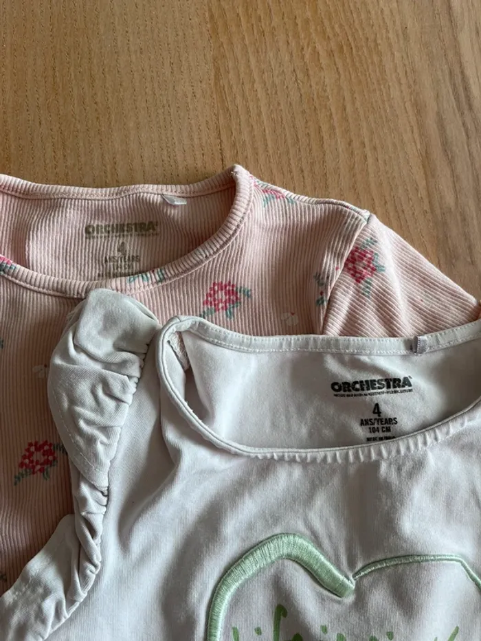 Lot T-shirts 4 ans - photo numéro 4