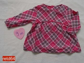 blouse ML 9 mois