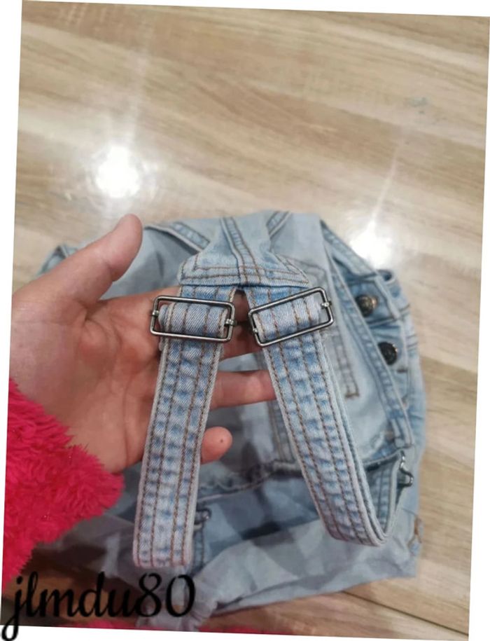 Salopette jean 10 ans - photo numéro 4