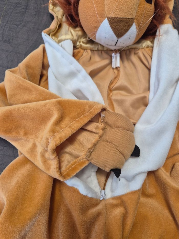 Costume déguisement lion 2 4 ans - photo numéro 3