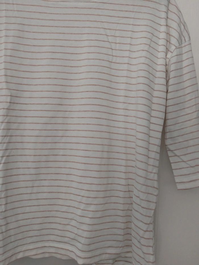 Tee shirt marinière Yerse taille S excellent état - photo numéro 2