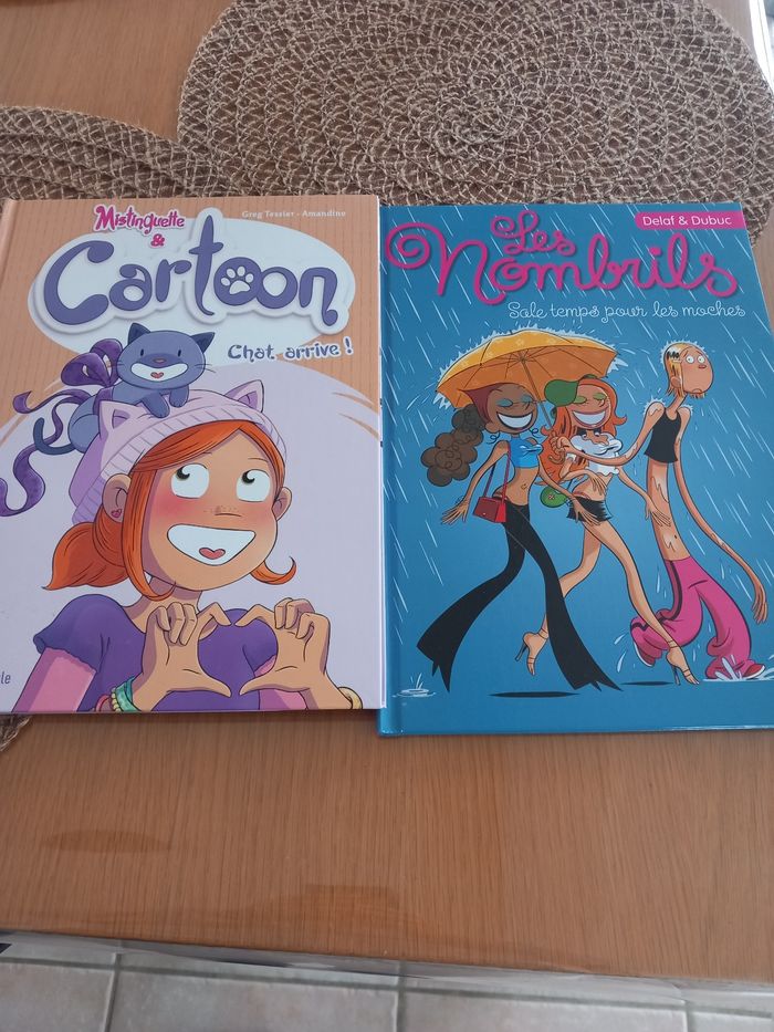 Lot de 2 BD Fille