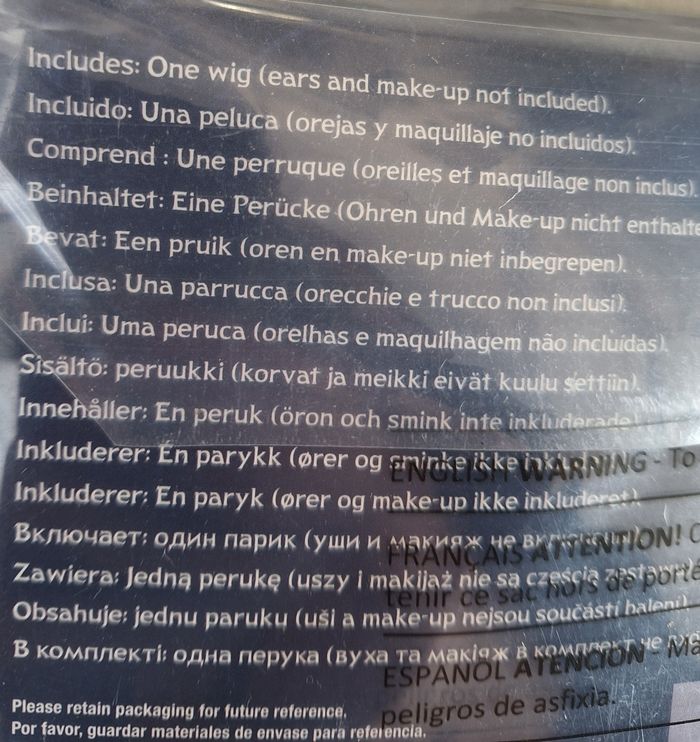 Perruque Avatar Jake Sully - photo numéro 2