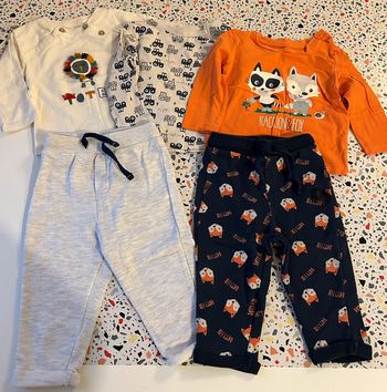 Pantalon et t-shirt manches longues