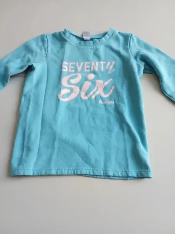 Pull Domyos bleu turquoise 12 ans
