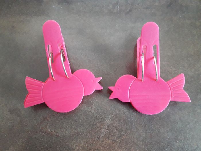 Pinces à dessin oiseaux