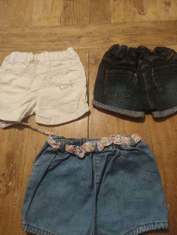 Lot 3 shorts Kiabi 24 mois - photo numéro 2