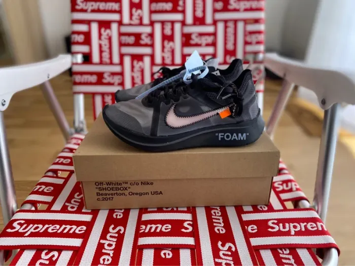 Nike off white zoom fly black - 37,5 - neuf