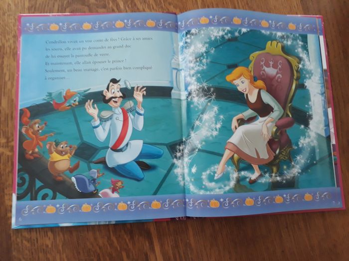 Lot de 4 livres « Ma Collection princesse » Disney : Raiponce , Cendrillon - photo numéro 4
