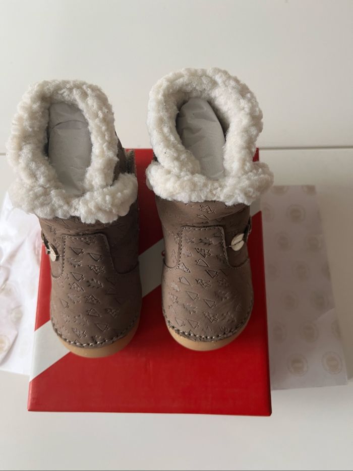 Bottine mi haute taupe kickers - photo numéro 4