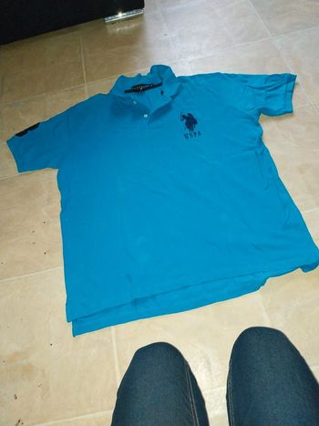 Polo  bleu