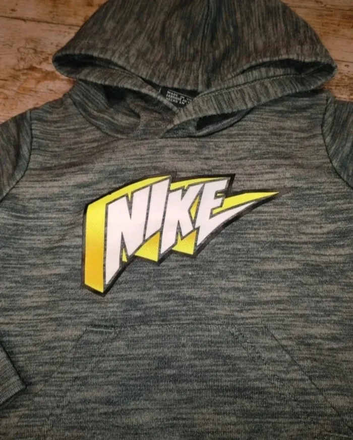 Survêtement coton Nike garçon 12 mois - photo numéro 3