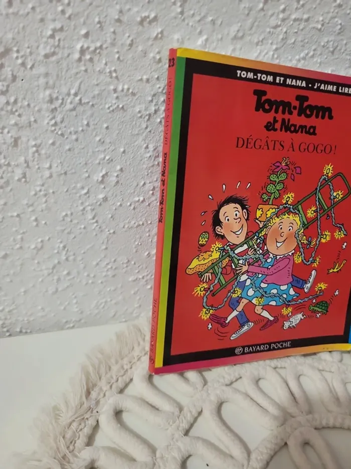 Livre enfant "Tom-Tom et Nana - Dégâts à gogo! " - photo numéro 2