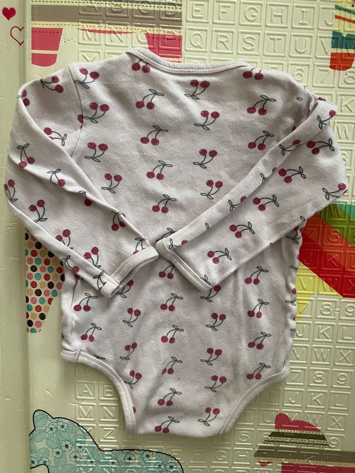 Vend body manches longues Care taille 12 mois - photo numéro 2
