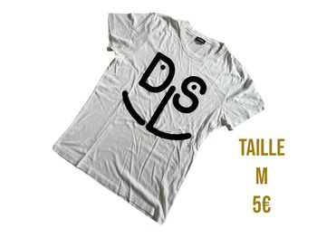 T-shirt Diesel noir et blanc taille M