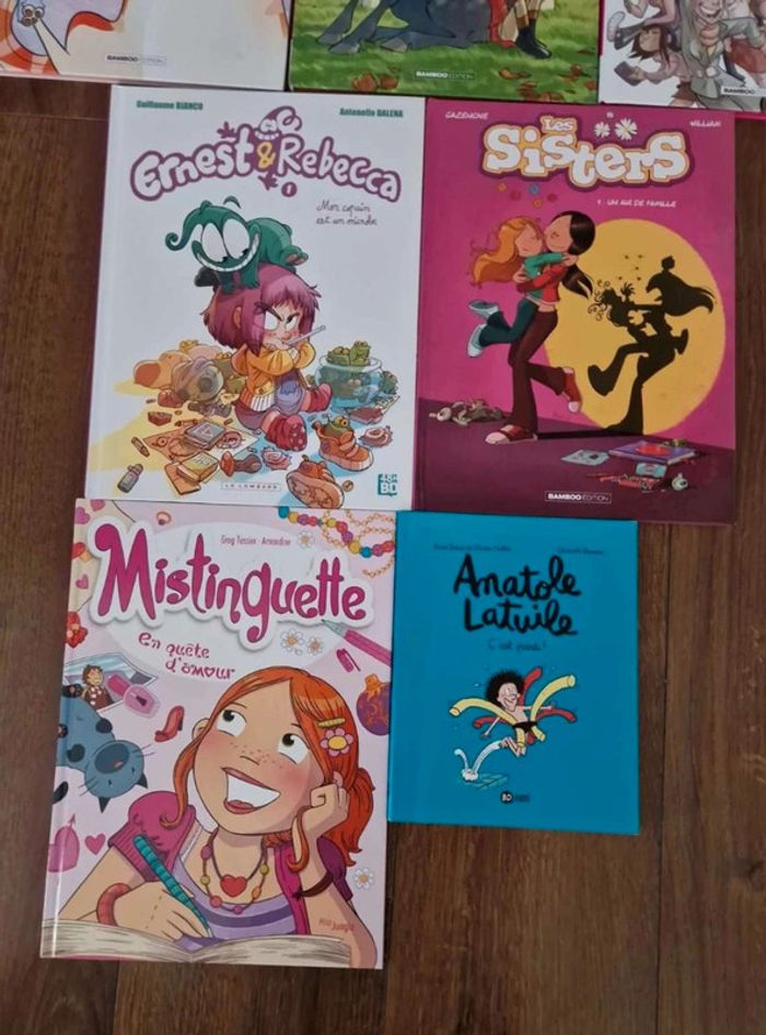 Lot  de  7 bandes  dessinées découverte fille - photo numéro 4