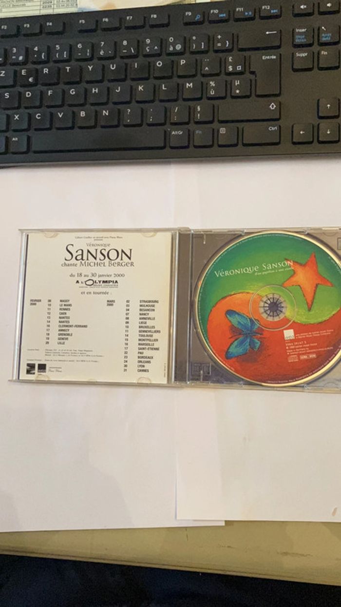 CD. Véronique Sanson. D'un papillon à l'autre. - photo numéro 2