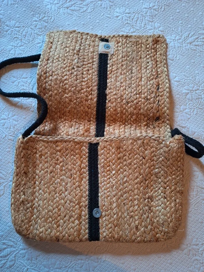 Sac bohème en jute - photo numéro 7