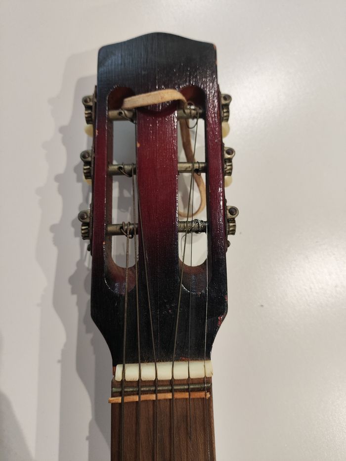 Guitare Made in Germany 40 50 60 1940 1950 Acoustique Acoustic Old Vintage Rare Hawe - photo numéro 7