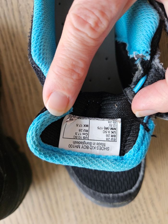 Baskets randonnée pointure 28 - photo numéro 7