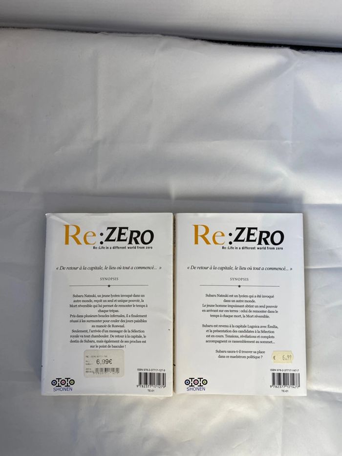Lot de 2 mangas - photo numéro 2
