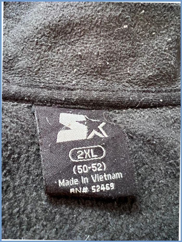 Veste polaire Starter Noir Taille XXL - photo numéro 6