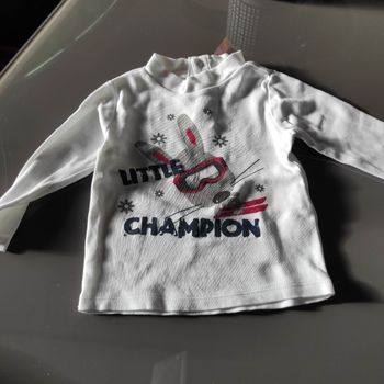 T-shirt manches longues 12 mois