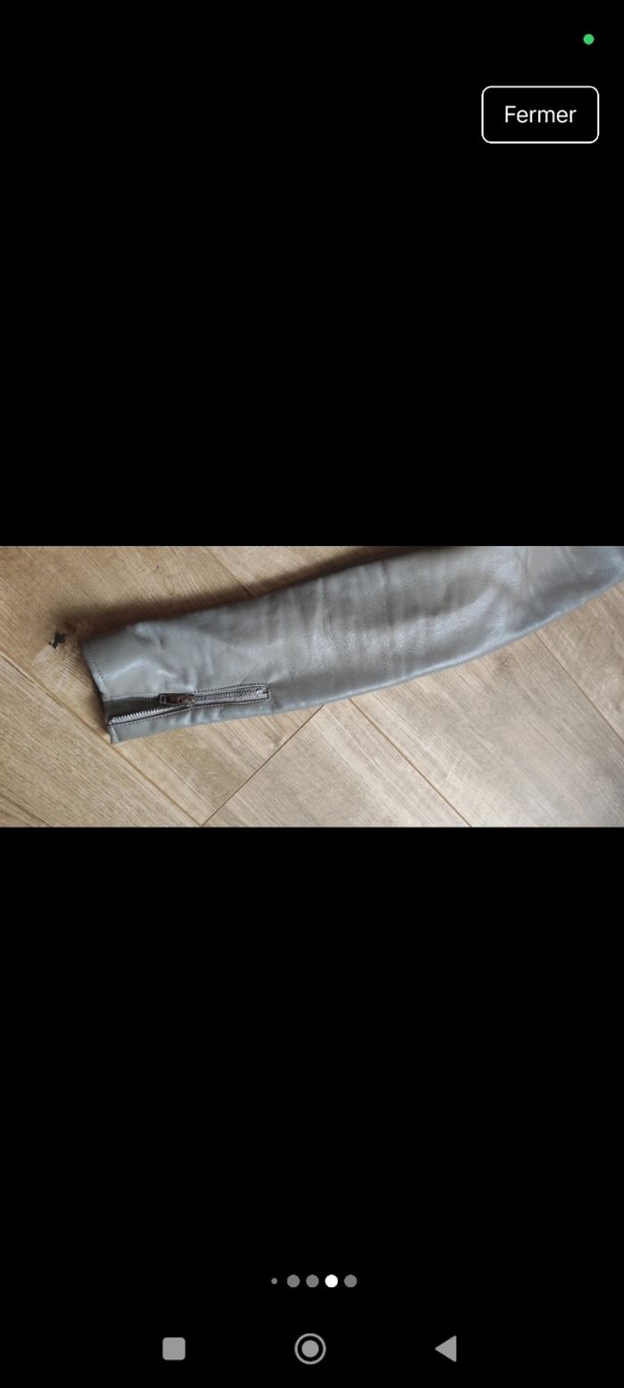 Veste en simili cuir - photo numéro 5
