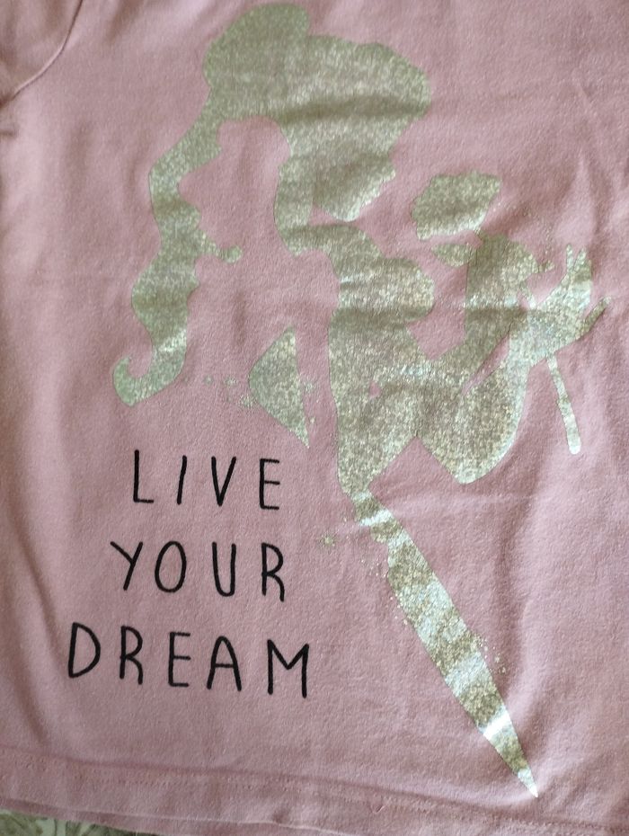 T shirt ml Disney 8 ans fille - photo numéro 3