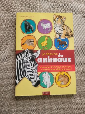 Livre "Je dessine des animaux" de Thierry Beaudenon