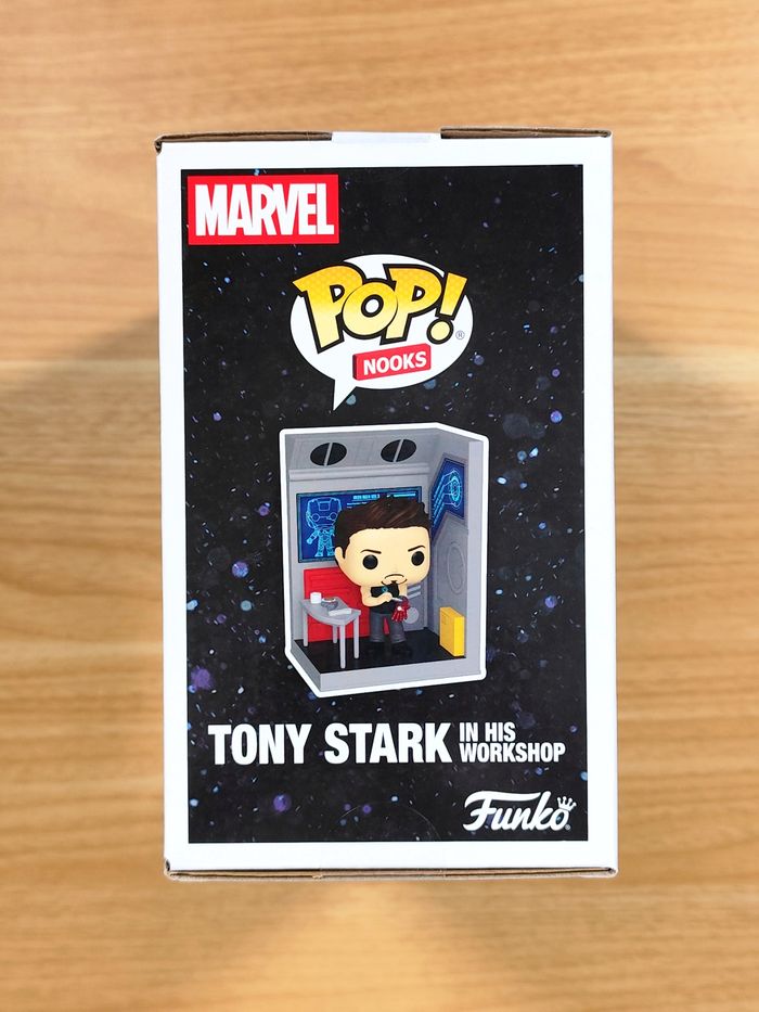 Funko Pop! Nooks Tony Stark In His Workshop - Marvel Studios Iron Man Neuf - photo numéro 2