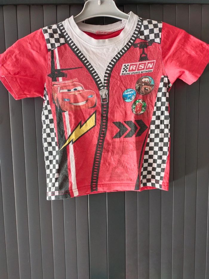 Tee shirt cars 4 ans