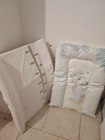 Lot de 2 matelas de change 