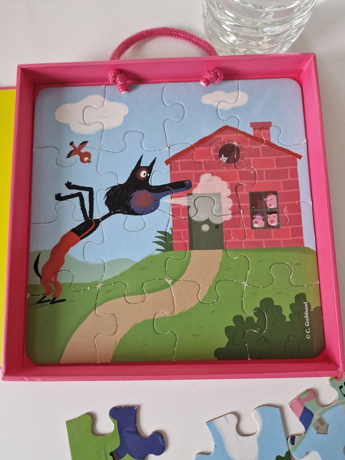 Livre et puzzle - photo numéro 2