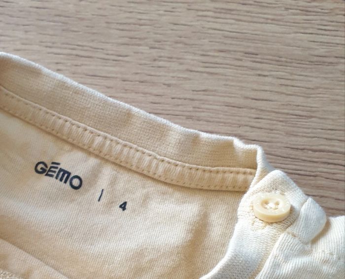 💚 Tee-shirt ML 4 ans Gémo #emyfleury_4ansgarçon - photo numéro 3