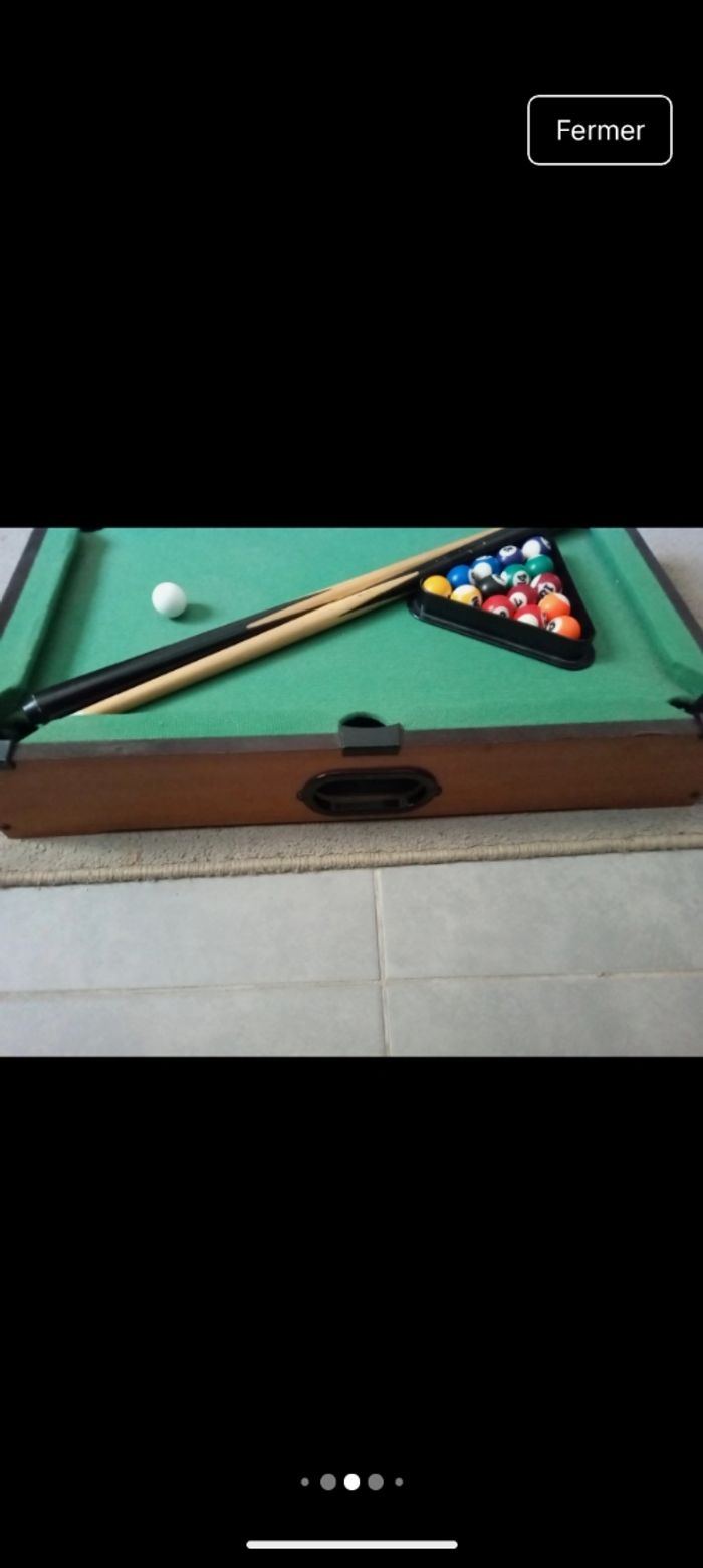Mini billard - photo numéro 6