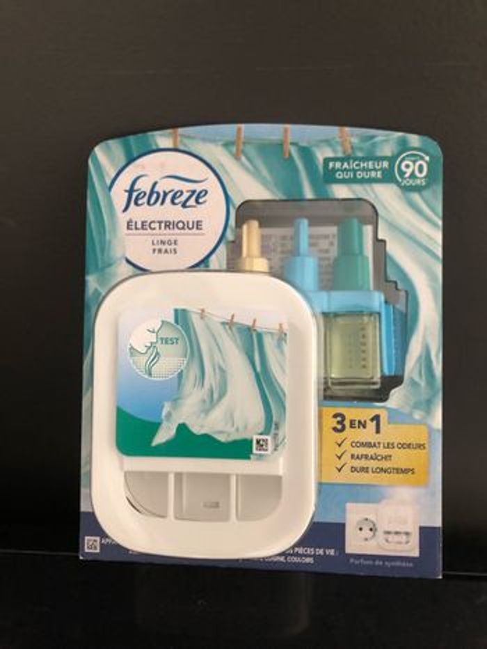 Febreze electrique parfum linge frais neuf - photo numéro 2