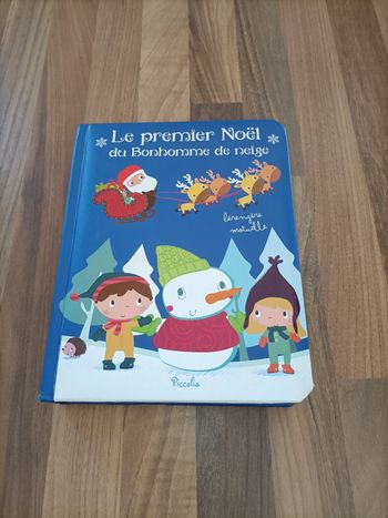 Livre Le premier Noël du bonhomme de neige