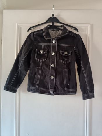 Veste en jean fille taille 8 ans