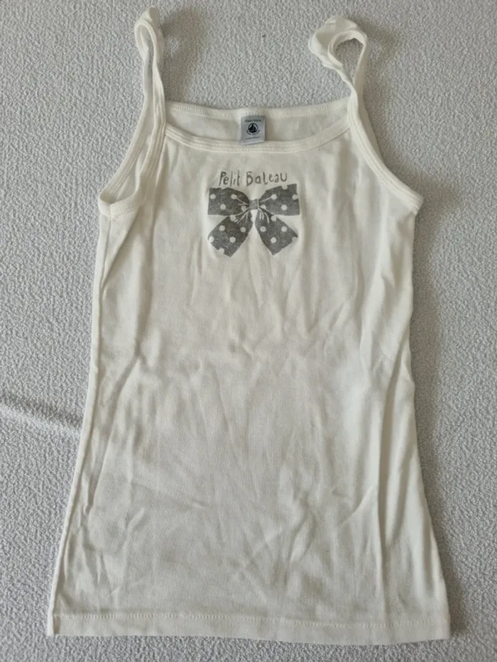 Lot de 4 débardeurs Petit Bateau neufs - photo numéro 8