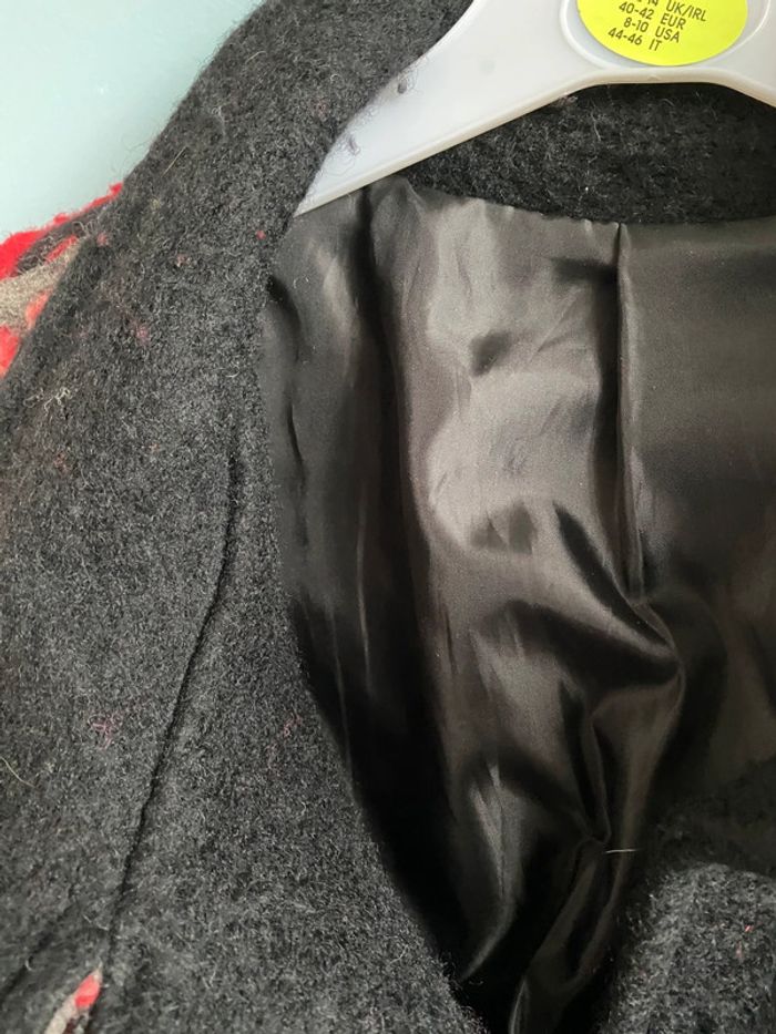 Manteau long d’hiver en laine taille 42 - photo numéro 4