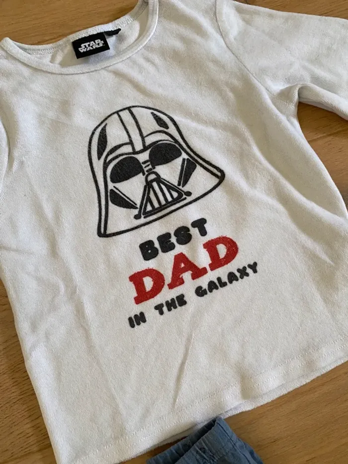 Pyjama stars Wars garçon 3 ans - photo numéro 2