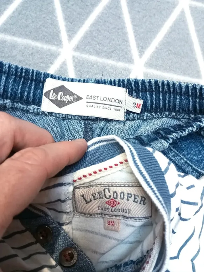 🦁 Lot 2 ensembles, 3 mois - photo numéro 5