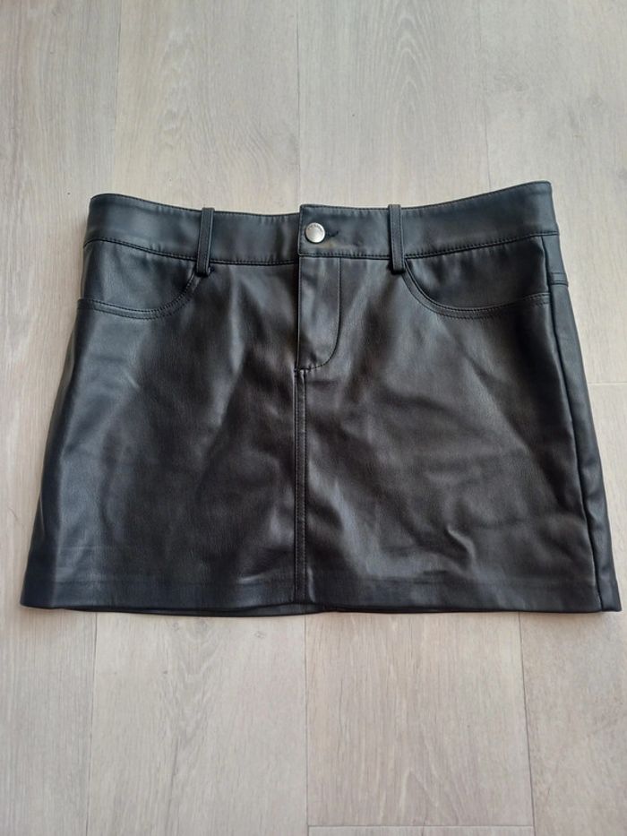 Jupe simili cuir