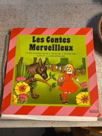 Vinyle conte enfant