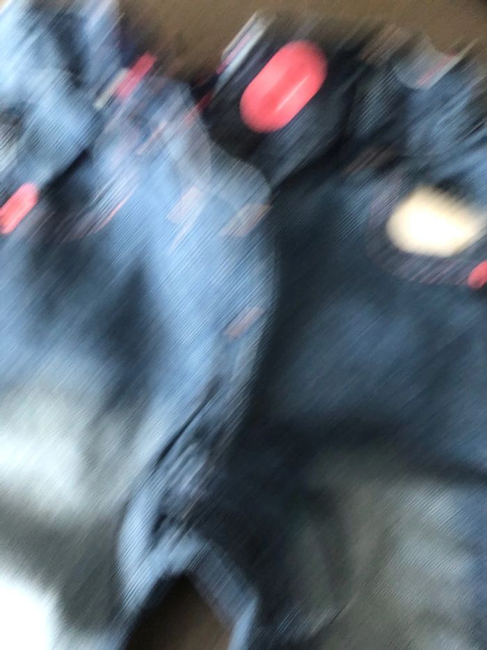 Pantalon jean fille 3-6 mois TB état - photo numéro 2